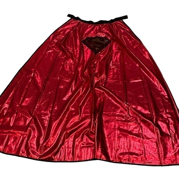 DC Comics Other - Superman Red Shimmery Shiny Cape with Superhero Logo on Back